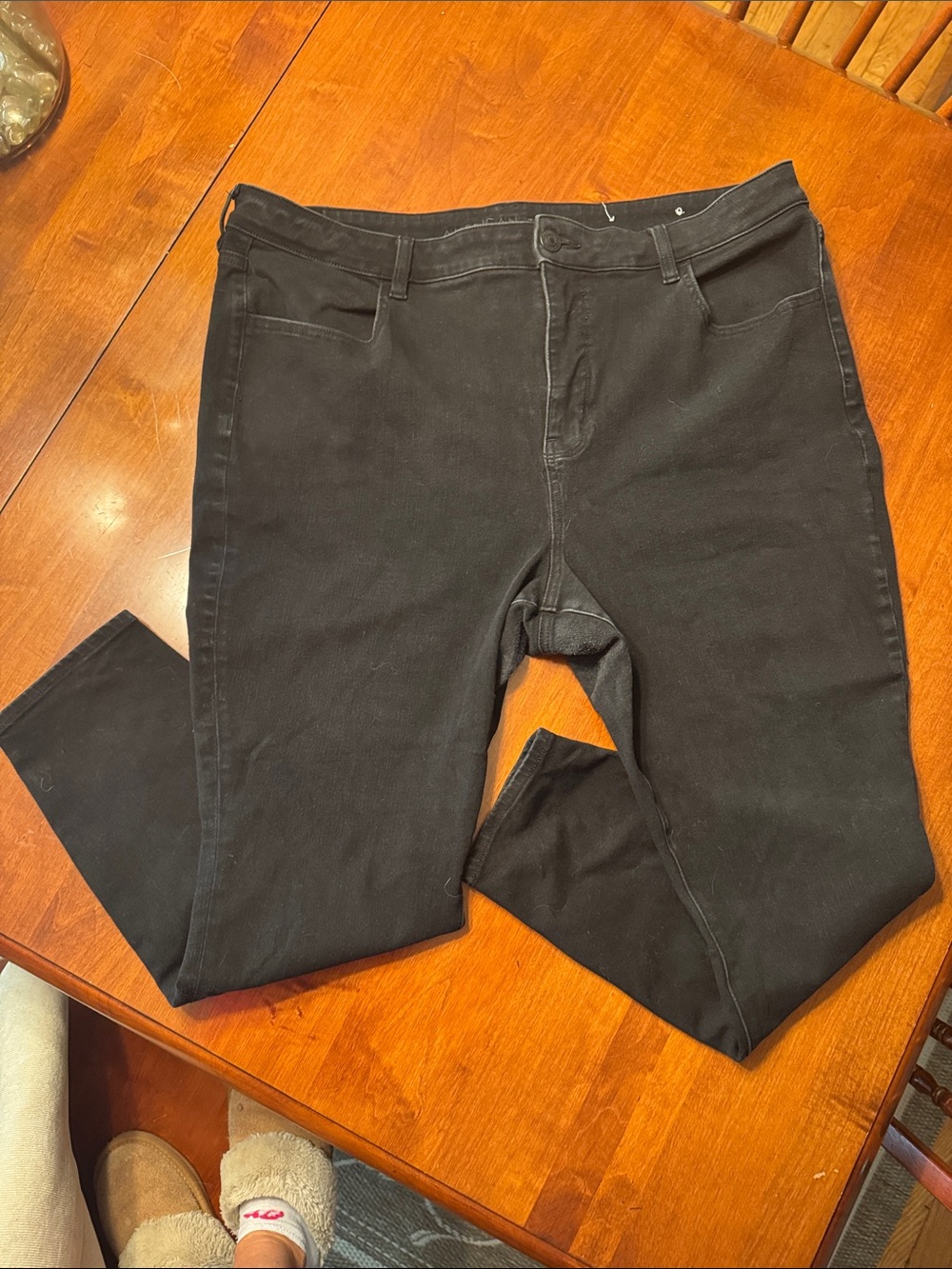 American Eagle Outfitters Black Hi rise Jeggings Jeans